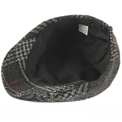 Reims Wool Plaid Ivy Cap