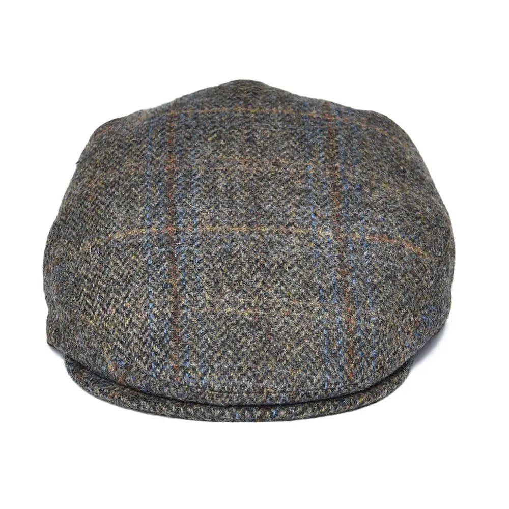 The Brodick | 100% Wool XL Ivy Flat Cap for Larger Heads | Urban Caps NZ