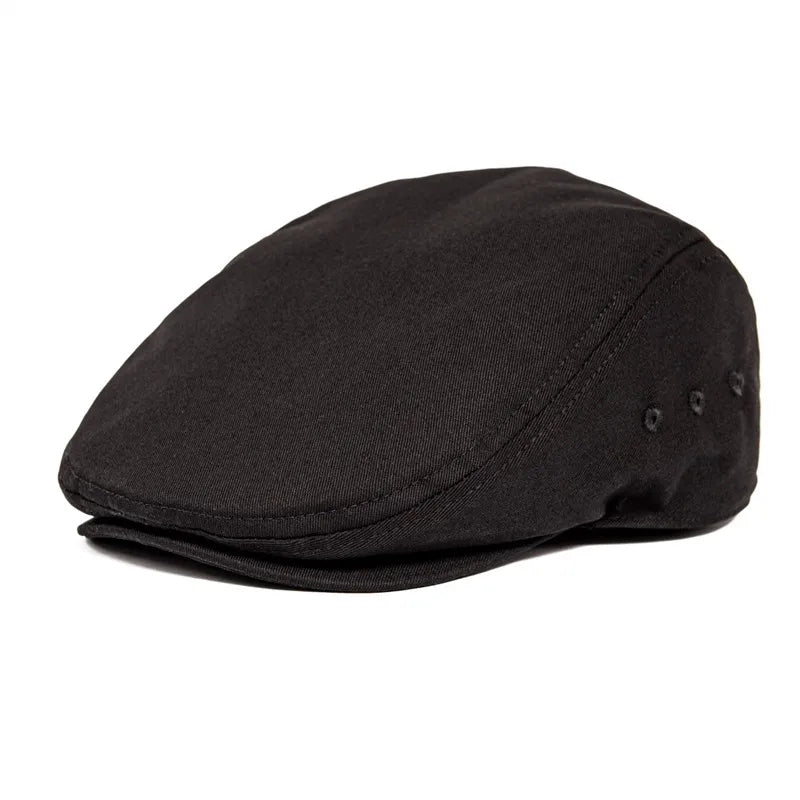 The Henley | Men's Ventilated Cotton Driver Flat Cap | Urban Caps NZ