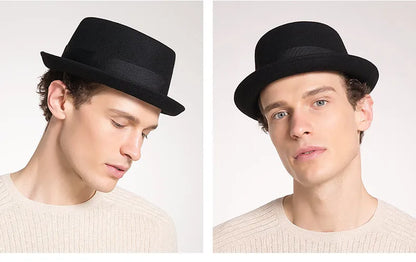 Milano Heritage Wool Fedora Hat – Premium European Gentleman Collection