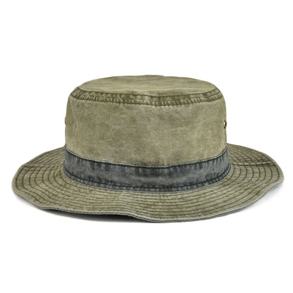 The Havana | Men's Washed Cotton UV400 Bucket Hat | Urban Caps NZ
