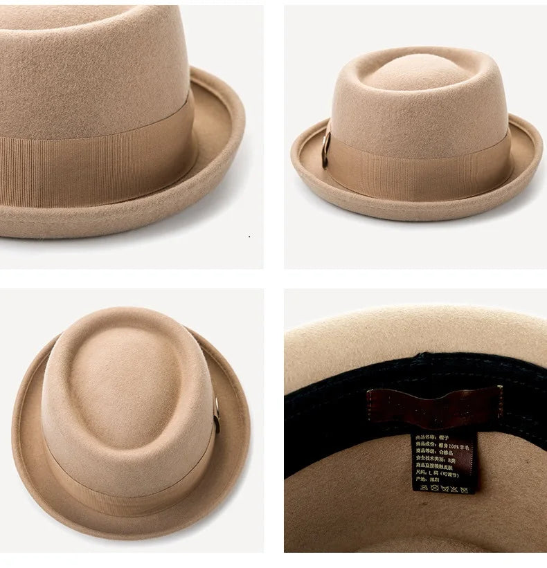Milano Heritage Wool Fedora Hat – Premium European Gentleman Collection
