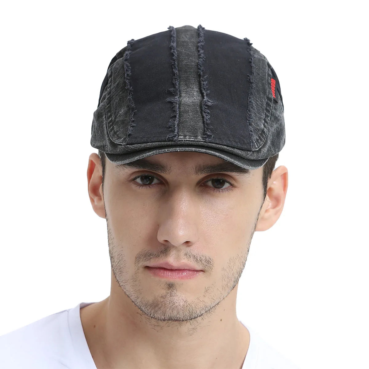 The Ashford | Men's Distressed Cotton Flat Cap | Urban Caps NZ
