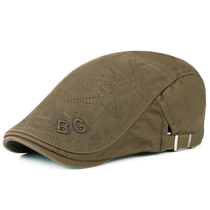 Classic Cotton Ivy Cap | Traditional Gentleman's Flat Cap | Urban Caps NZ