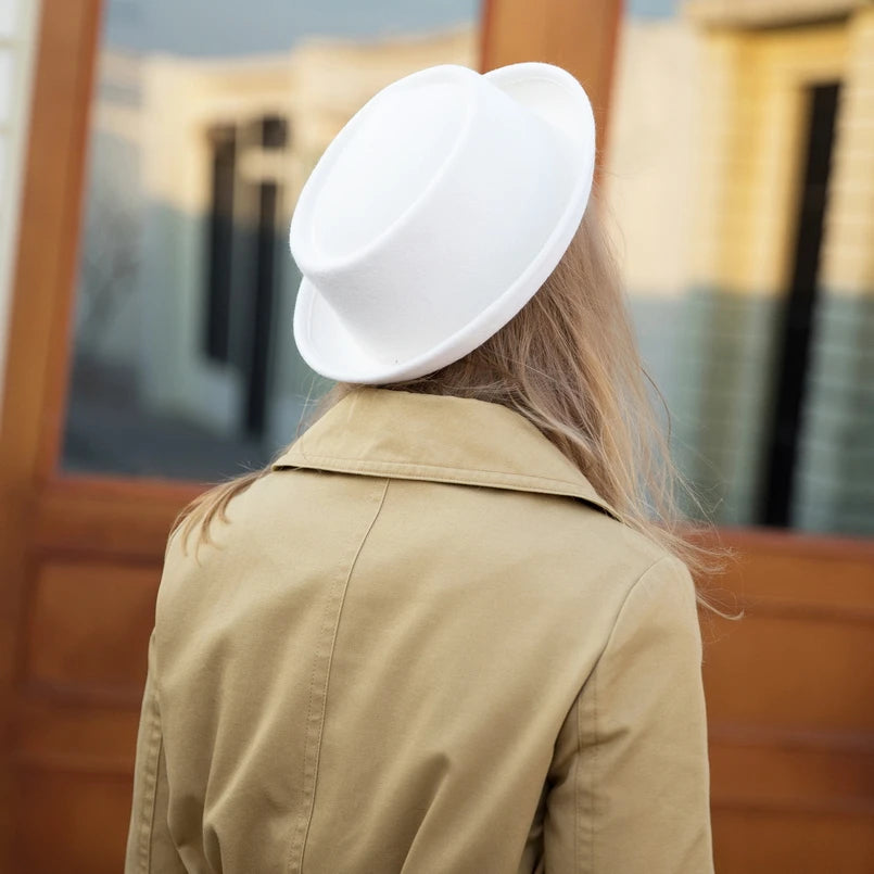 Regent Heritage Wool Pork Pie Hat - Premium Australian Wool Collection