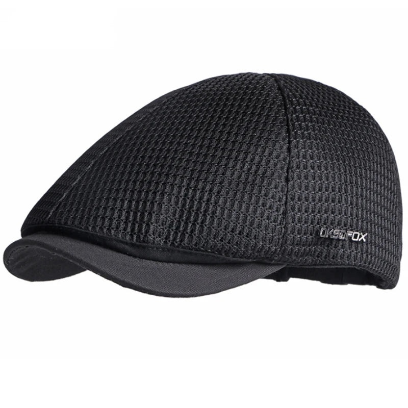Chippenham Mesh Ivy Cap in Black
