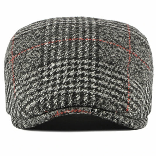 Reims Wool Plaid Ivy Cap