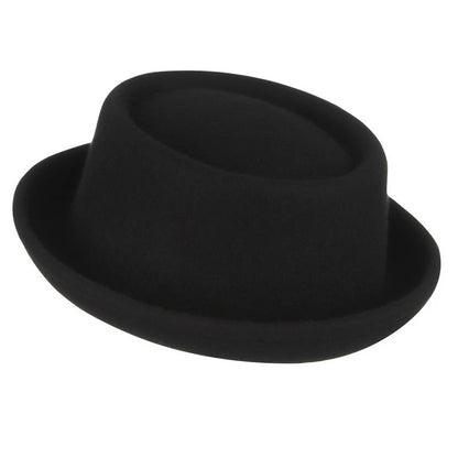 Regent Heritage Wool Pork Pie Hat - Premium Australian Wool Collection