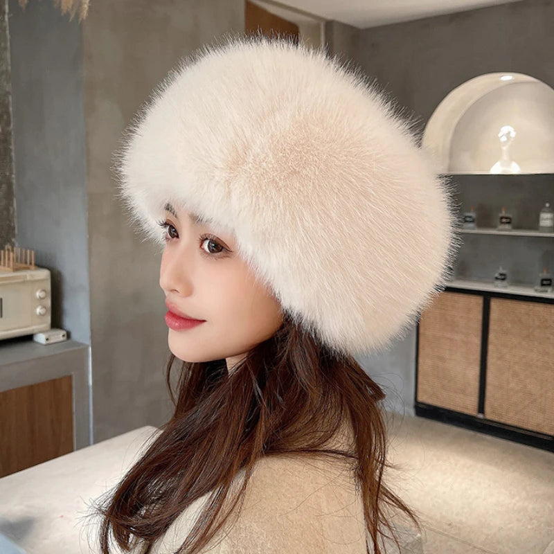 Helsinki Fluffy Fur Beanie