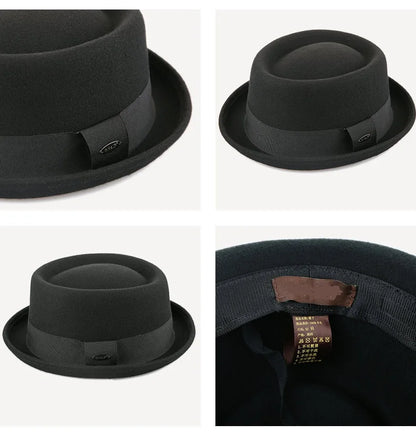 Milano Heritage Wool Fedora Hat – Premium European Gentleman Collection
