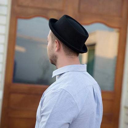 Regent Heritage Wool Pork Pie Hat - Premium Australian Wool Collection