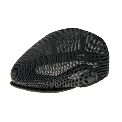 The Lochside | Unisex Mesh Summer Flat Cap | Urban Caps NZ