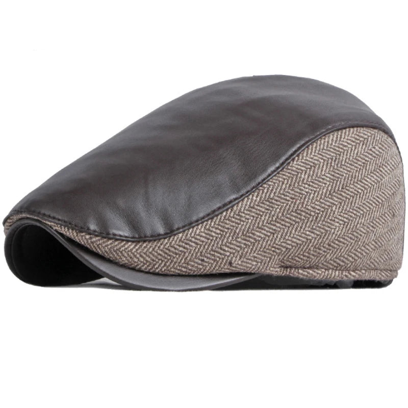 Oban Leather-Trim Ivy Cap