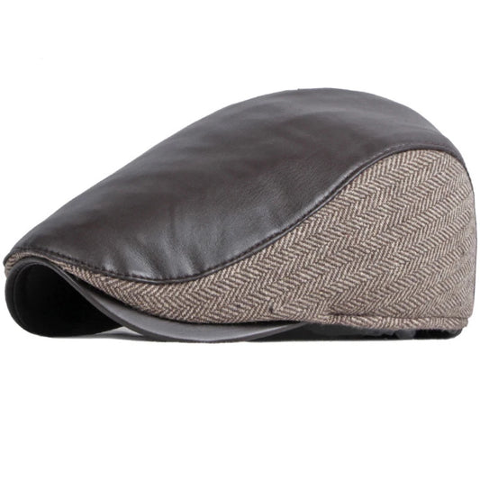 Oban Leather-Trim Ivy Cap
