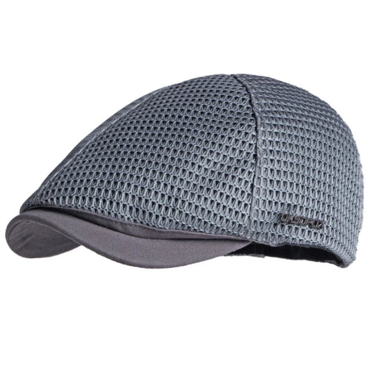 Chippenham Mesh Ivy Cap in Dark Grey