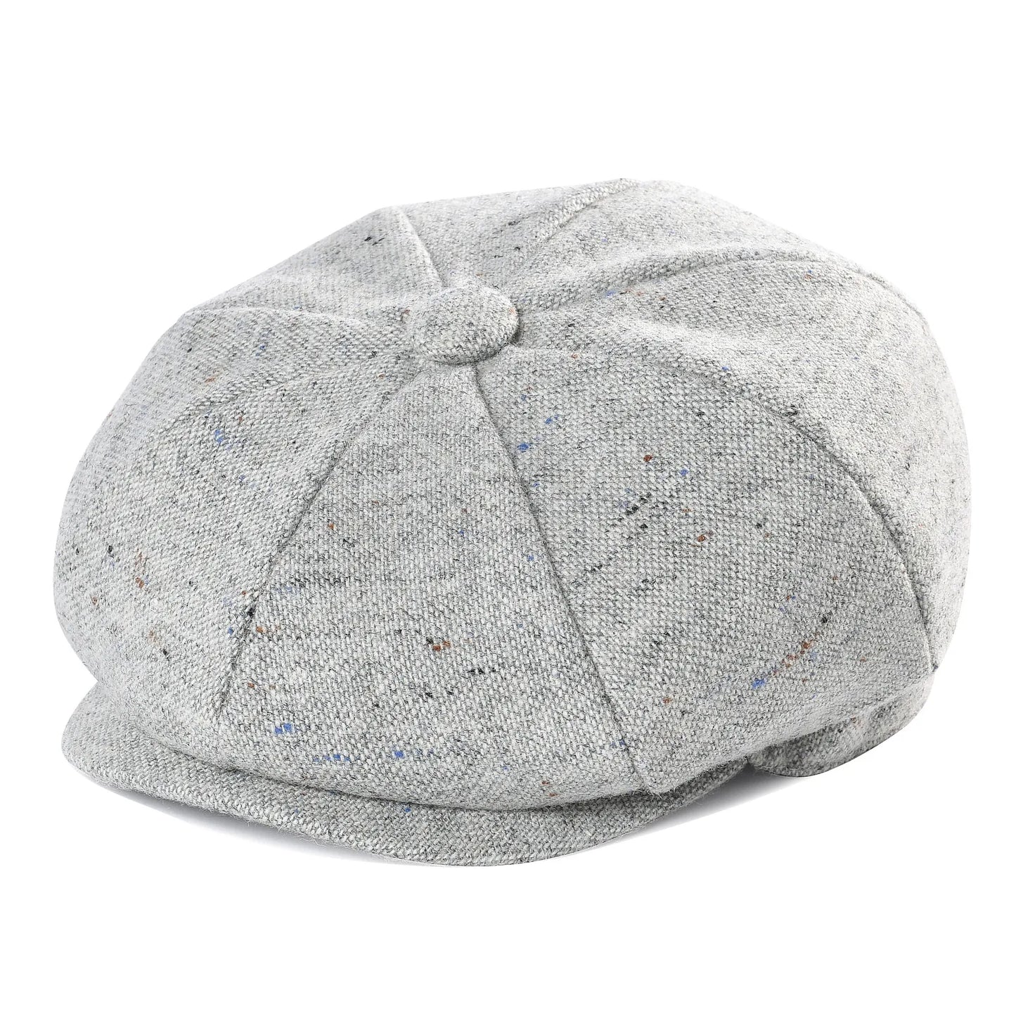 The Wee Argyll | Kids Woolen Tweed Herringbone Newsboy Cap | Urban Caps NZ