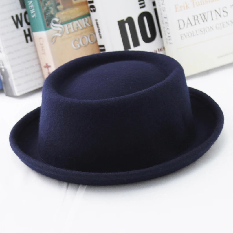 Regent Heritage Wool Pork Pie Hat - Premium Australian Wool Collection