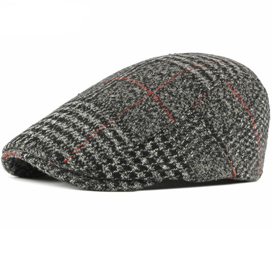 Reims Wool Plaid Ivy Cap