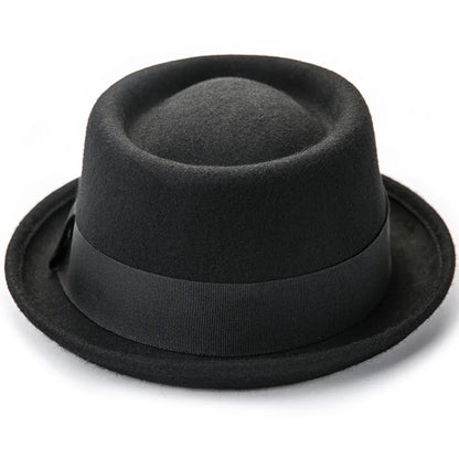 Milano Heritage Wool Fedora Hat – Premium European Gentleman Collection