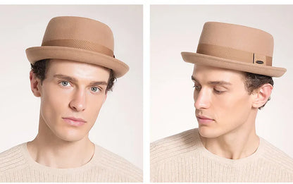 Milano Heritage Wool Fedora Hat – Premium European Gentleman Collection