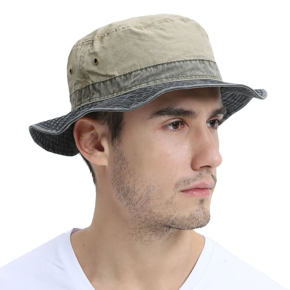 The Havana | Men's Washed Cotton UV400 Bucket Hat | Urban Caps NZ