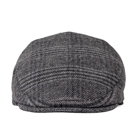 The Balmoral | Men's Wool Blend Large Check Newsboy Cap | Urban Caps NZ