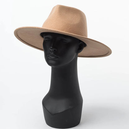Siena Luxe Wide Brim Wool Fedora – Premium Australian Wool Collectio