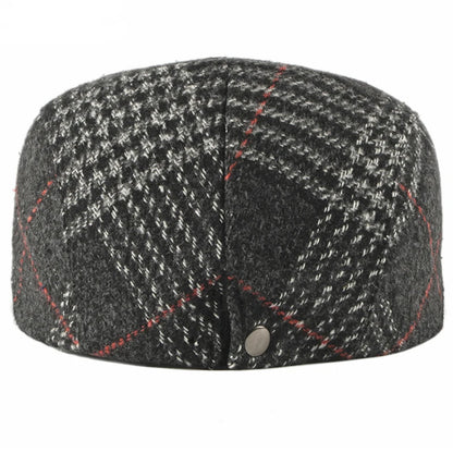 Reims Wool Plaid Ivy Cap