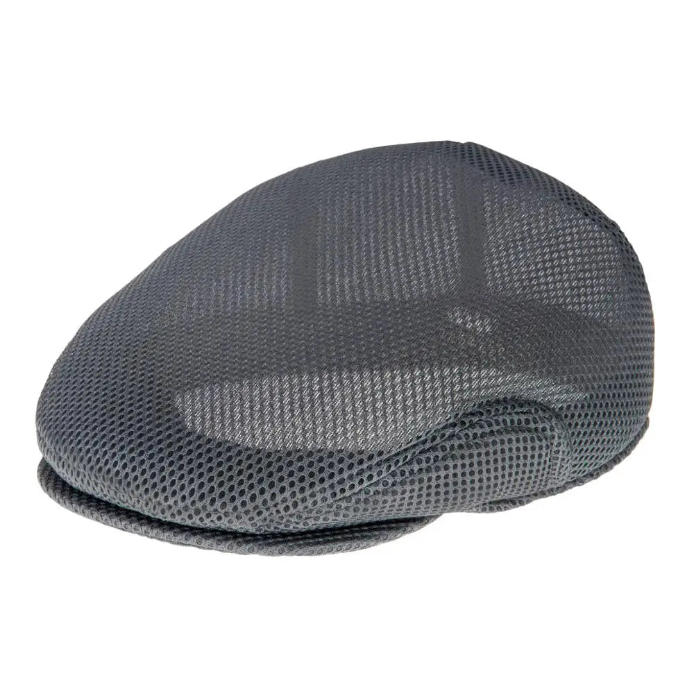 The Lochside | Unisex Mesh Summer Flat Cap | Urban Caps NZ