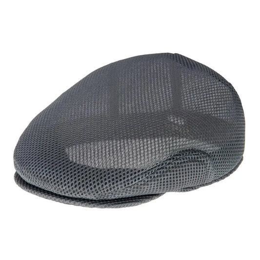 The Lochside | Unisex Mesh Summer Flat Cap | Urban Caps NZ