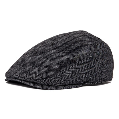 The Alnwick | Men's Wool Blend Classic Tweed Ivy Cap | Urban Caps NZ