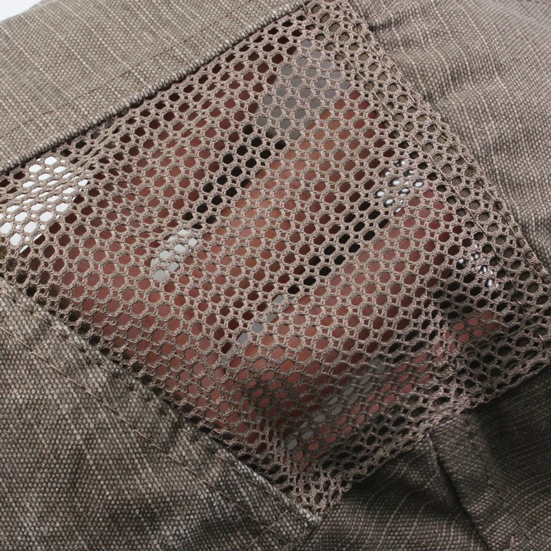 Cotton Mesh Patchwork Ivy Cap | Summer Flat Cap | Urban Caps NZ