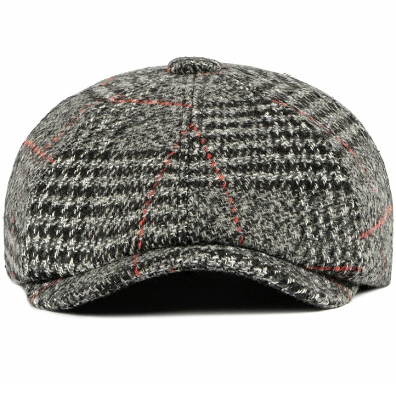 Kendal Wool Plaid Ivy Cap