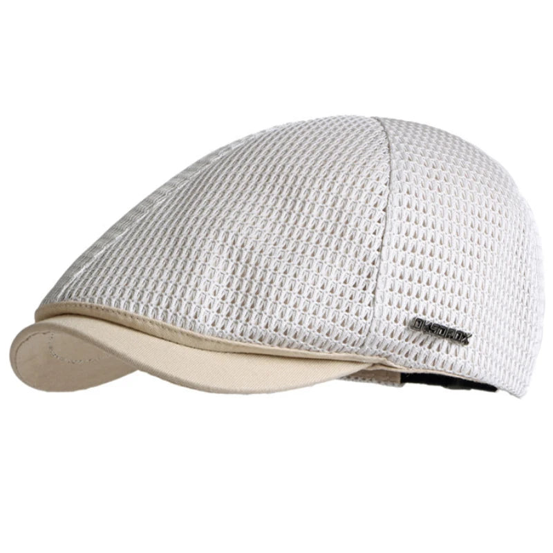 Chippenham Mesh Ivy Cap in Beige