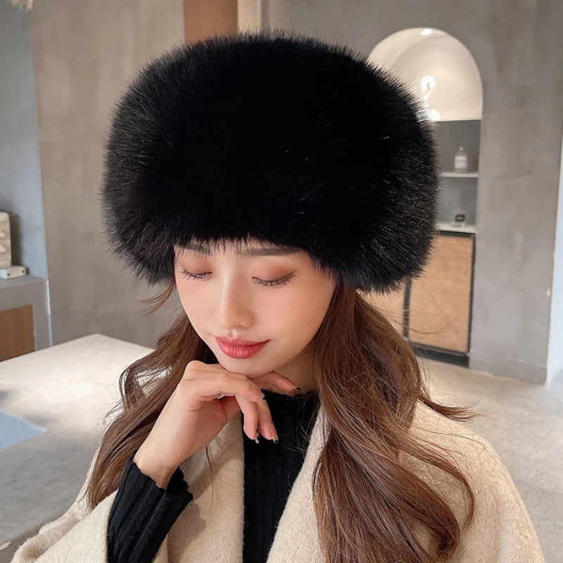 Helsinki Fluffy Fur Beanie