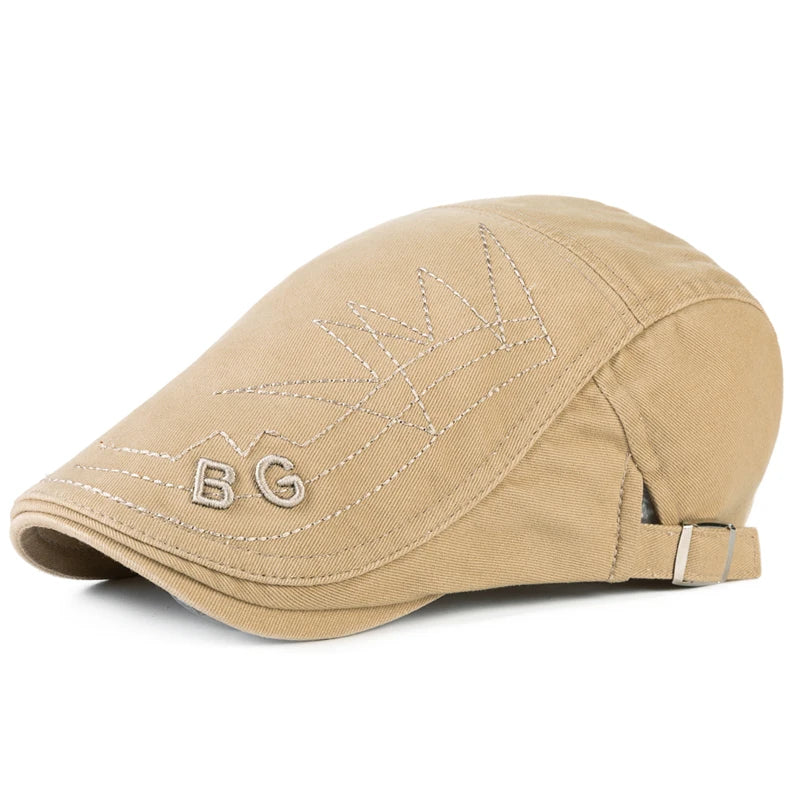 Classic Cotton Ivy Cap | Traditional Gentleman's Flat Cap | Urban Caps NZ