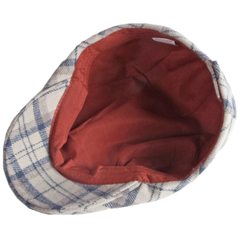 Toulouse Plaid Wool Ivy Cap