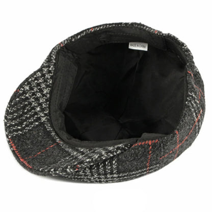 Kendal Wool Plaid Ivy Cap
