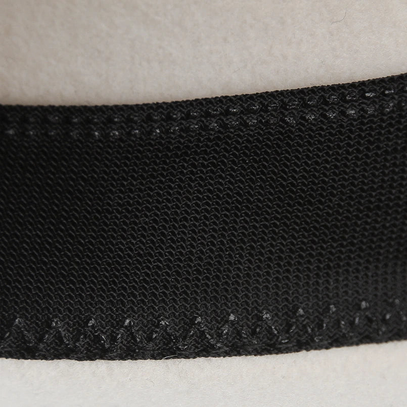 Monaco Blanc Wool Pork Pie Hat – Luxury European Collection