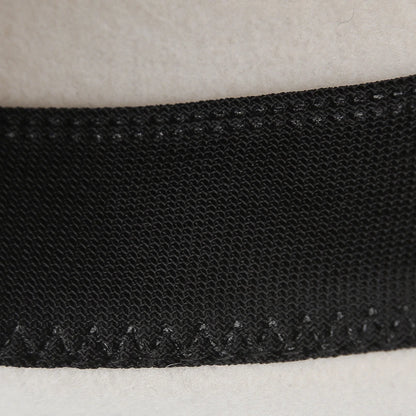 Monaco Blanc Wool Pork Pie Hat – Luxury European Collection