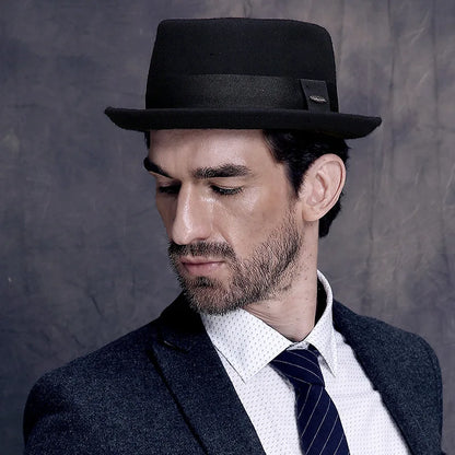 Milano Heritage Wool Fedora Hat – Premium European Gentleman Collection