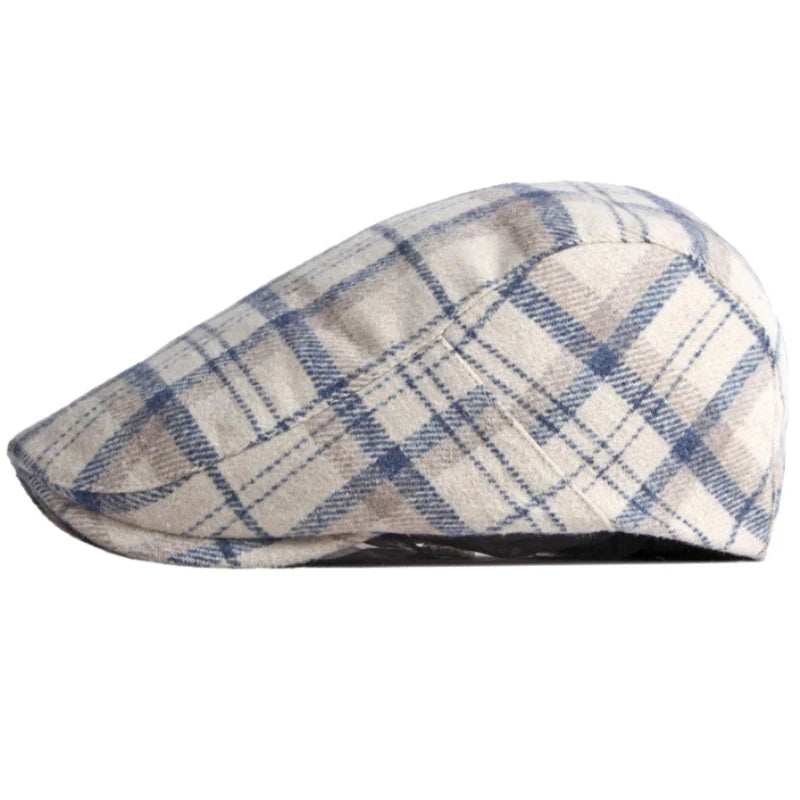Toulouse Plaid Wool Ivy Cap