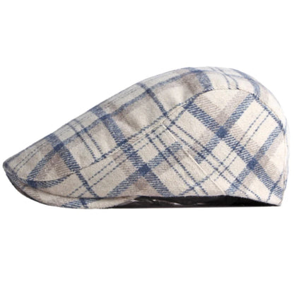 Toulouse Plaid Wool Ivy Cap