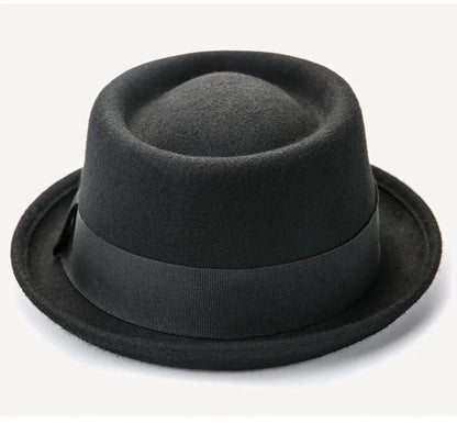 Milano Heritage Wool Fedora Hat – Premium European Gentleman Collection