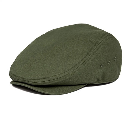 The Henley | Men's Ventilated Cotton Driver Flat Cap | Urban Caps NZ