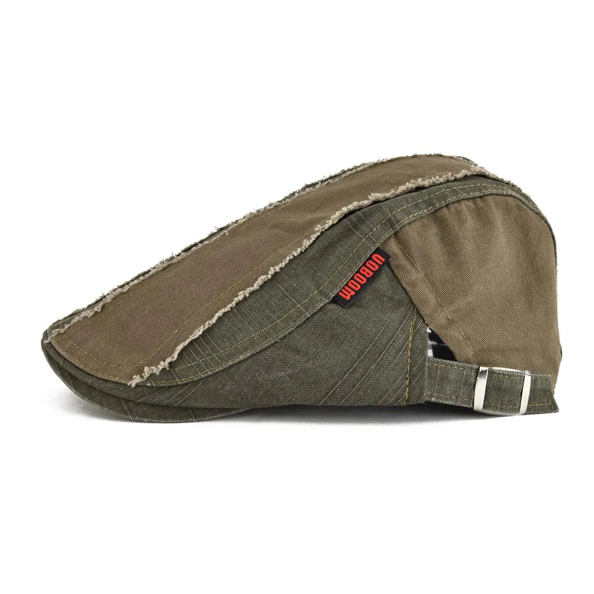 The Ashford | Men's Distressed Cotton Flat Cap | Urban Caps NZ
