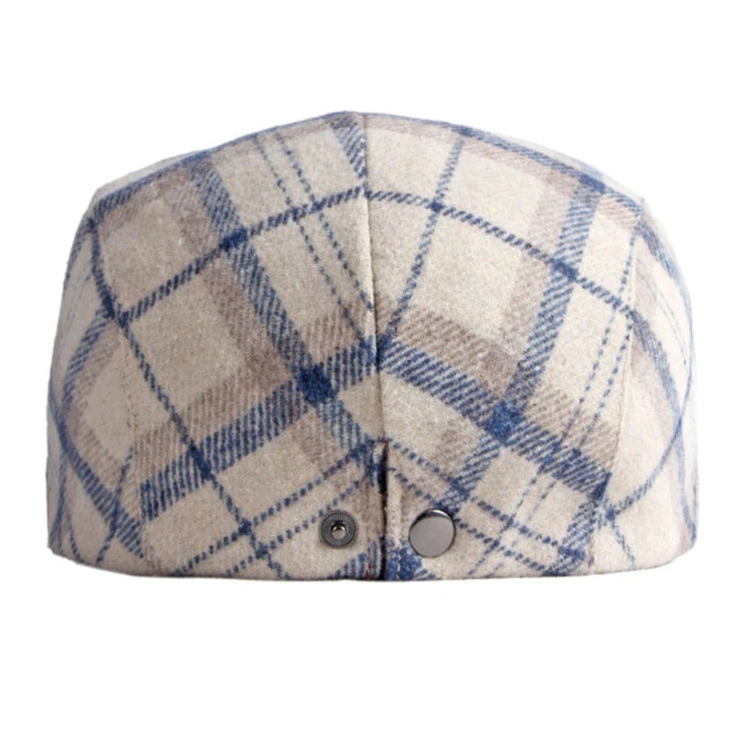 Toulouse Plaid Wool Ivy Cap