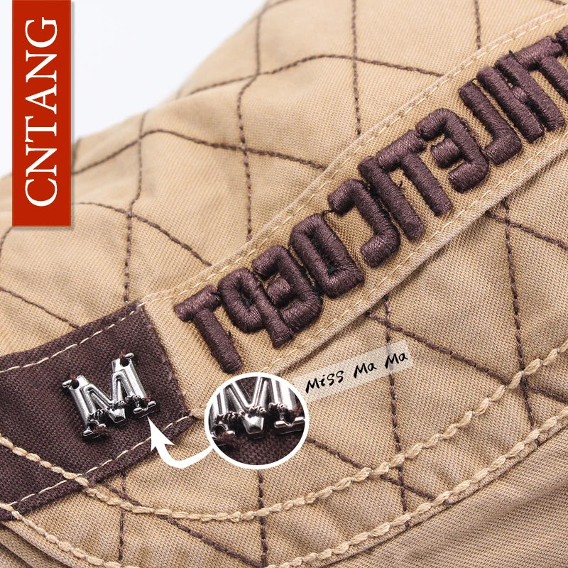 Designer Cotton Letter Buckle Ivy Cap | Retro Flat Cap | Urban Caps NZ