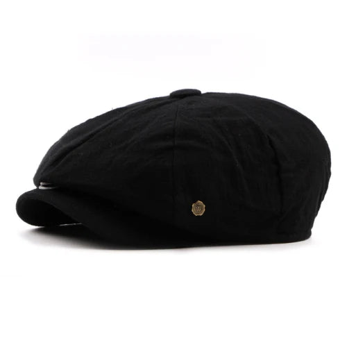 Dorchester Ivy Cap in Black