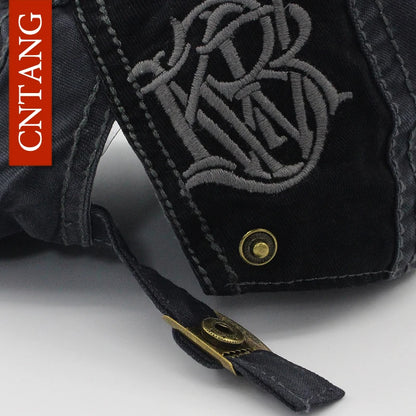 Cotton Button-Top Ivy Cap | Traditional Gentleman's Flat Cap | Urban Caps NZ